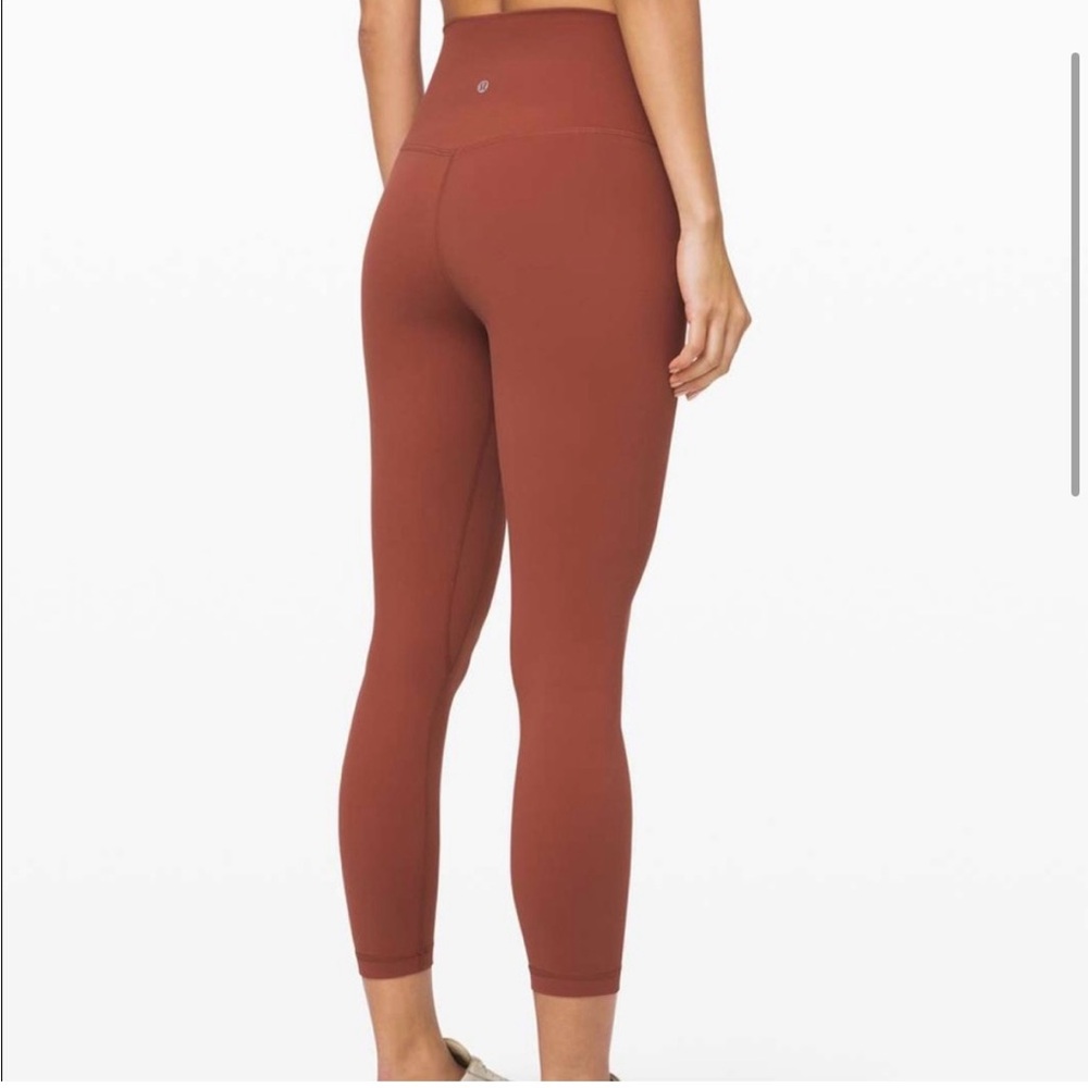 Lululemon Wunder Train Legging - Rustic Clay